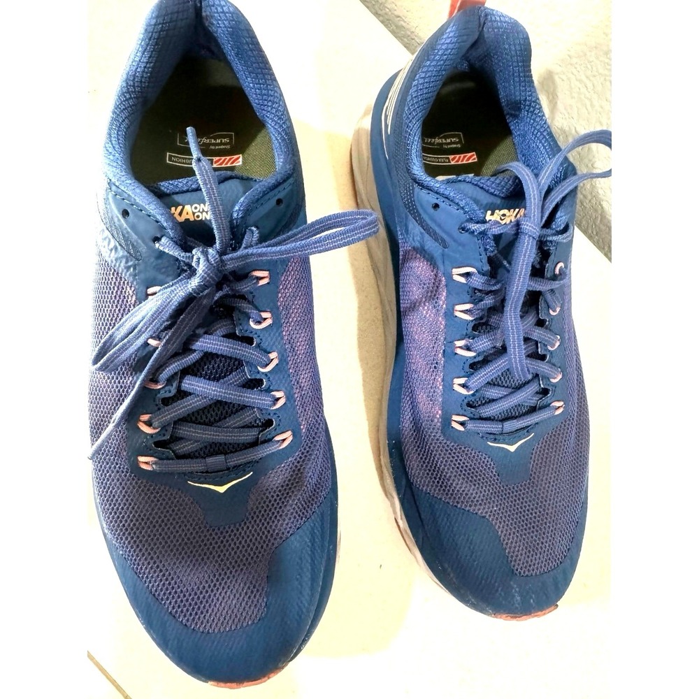 Hoka One One Challenger ATR 5 Women's Size 10.5 Blue Running Shoes - Picture 4 of 9
